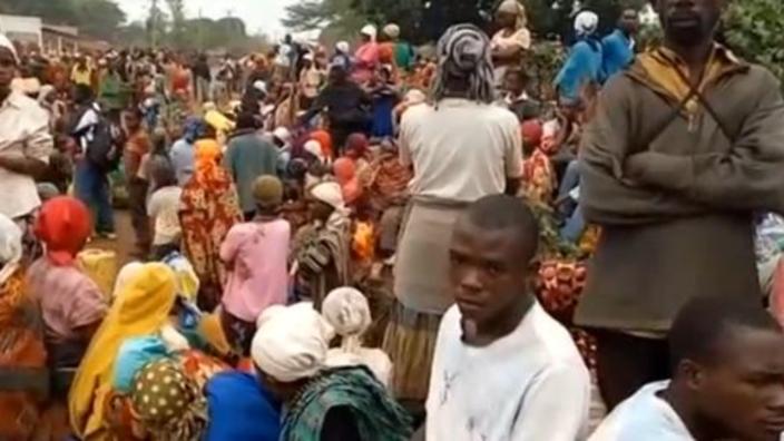 MONUSCO provides support to Burundian refugees in Kamanyola