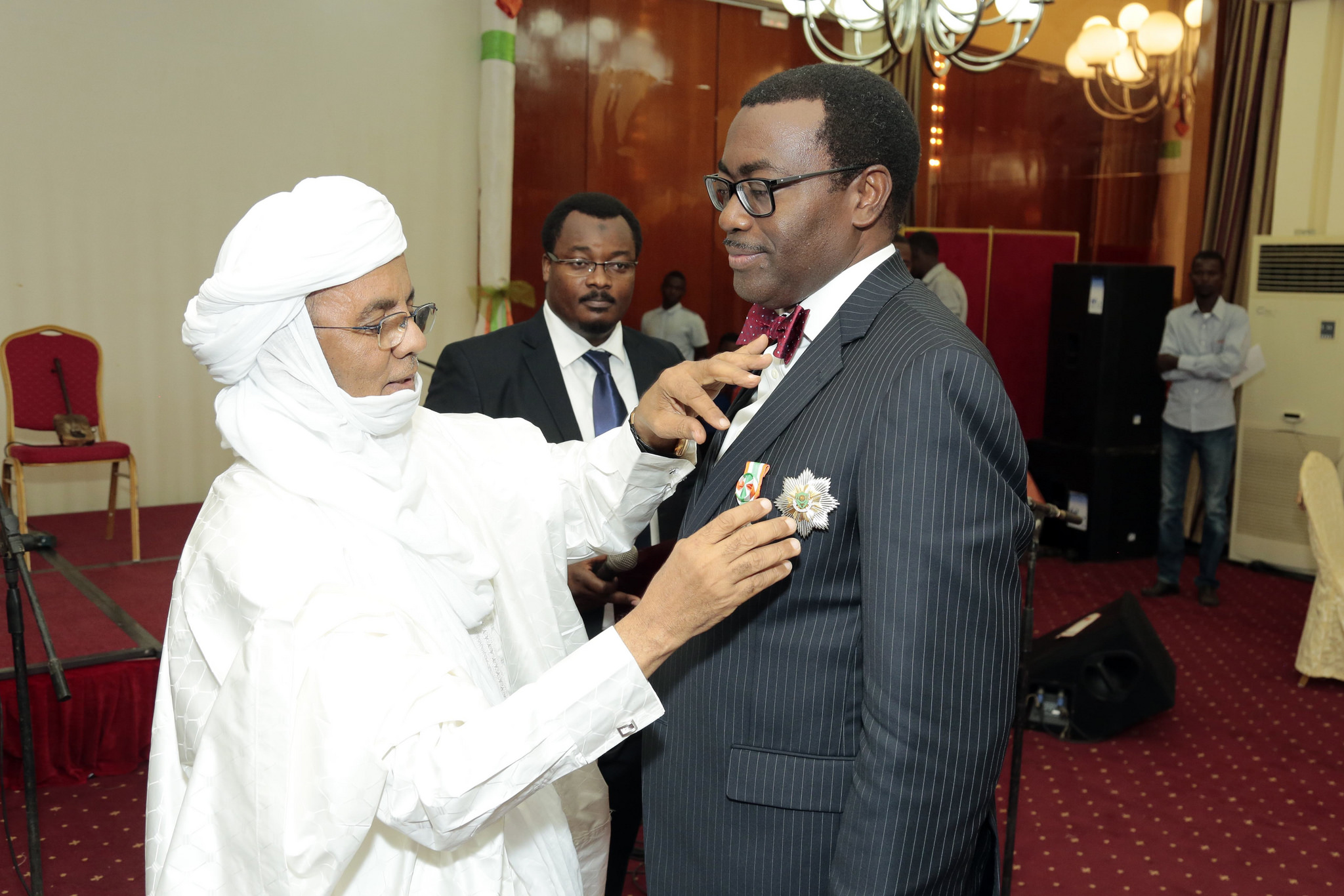 Le Président de la Bad Akinwumi Adesina honoré au Niger