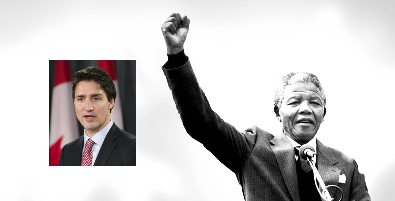 Justin Trudeau : « Nelson Mandela a consacré sa vie au mouvement de libération en Afrique du Sud »