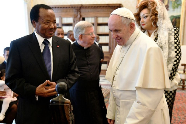 Eglise catholique : Le Pape François boude Paul Biya