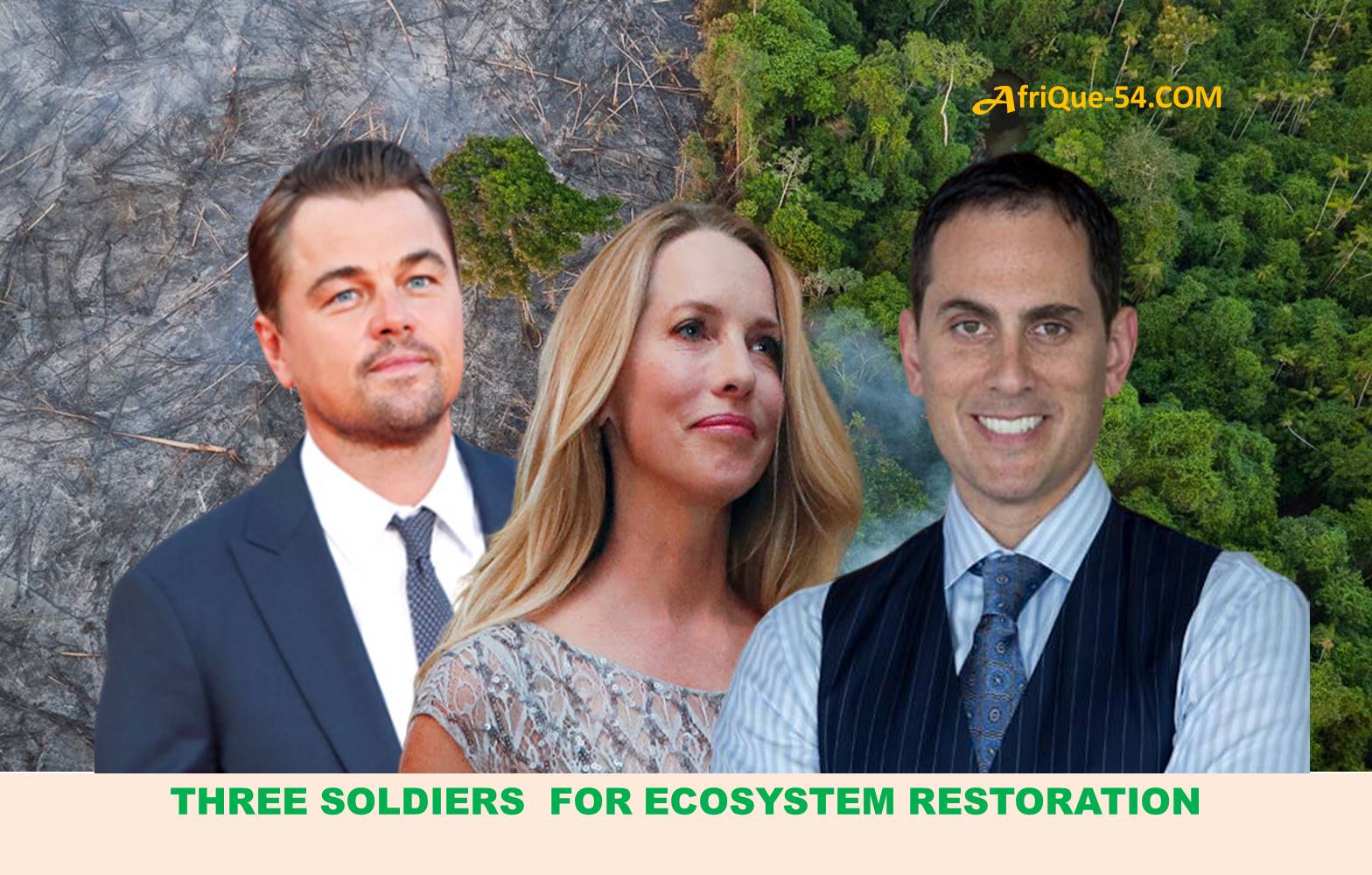 Australie : Leonardo DiCaprio, Laurene Powell Jobs et Brian Sheth pour la restauration des écosystèmes