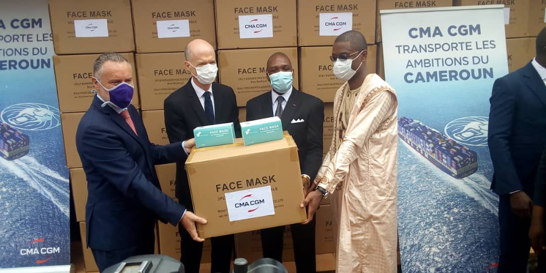 Croisade contre le Covid-19 : L’entreprise française CMA CGM en scène au Cameroun
