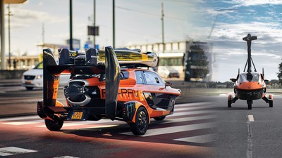 Le PAL-V Liberty , première voiture volante au monde, autorisée de circuler sur les routes européennes