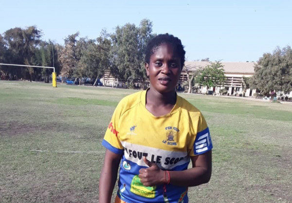Rugby Africa en discussion avec Mariama Diallo, capitaine de l’équipe nationale féminine du Sénégal à 15