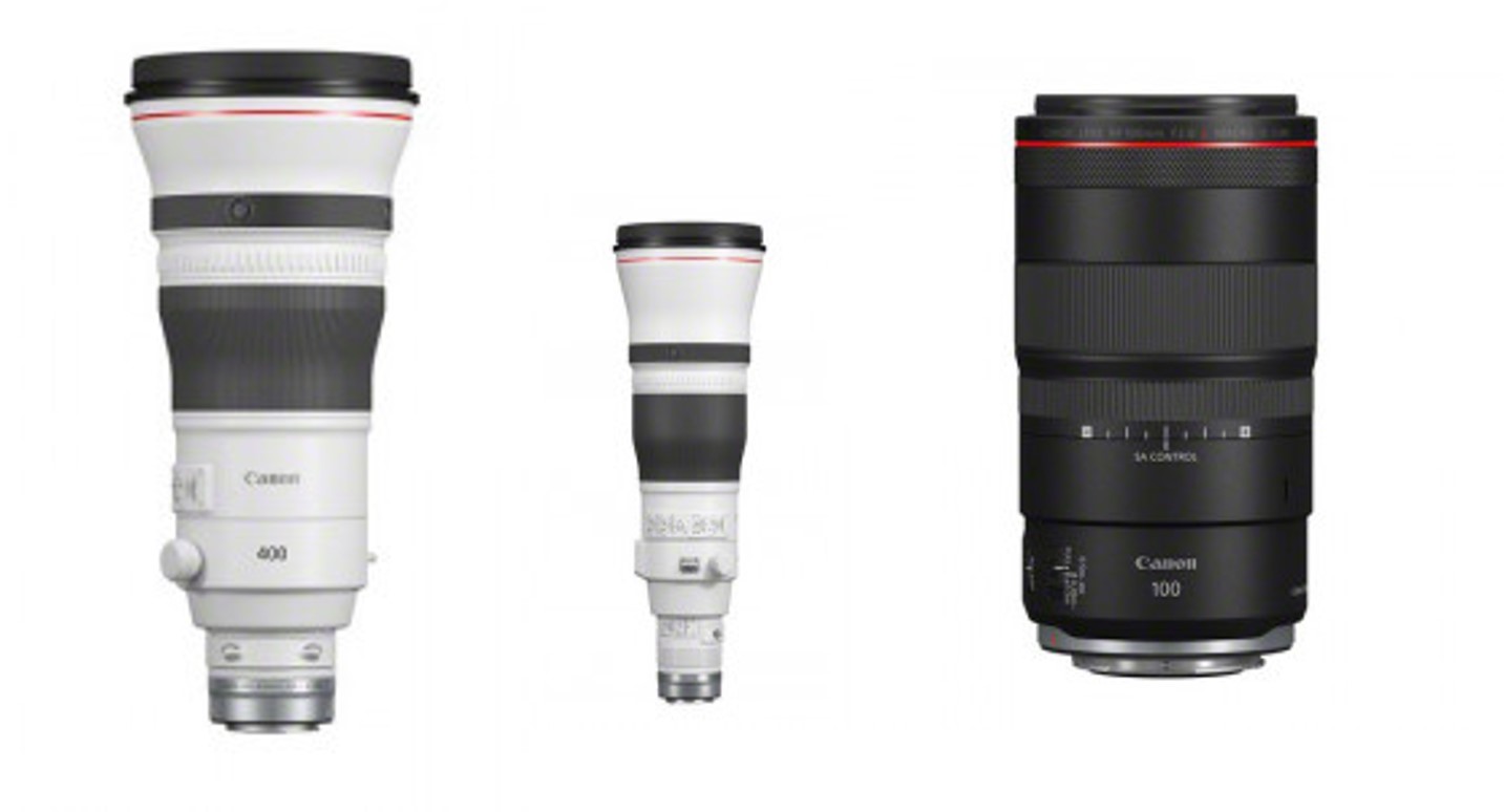 Canon dévoile trois nouveaux objectifs RF offrant aux photographes des possibilités inégalées