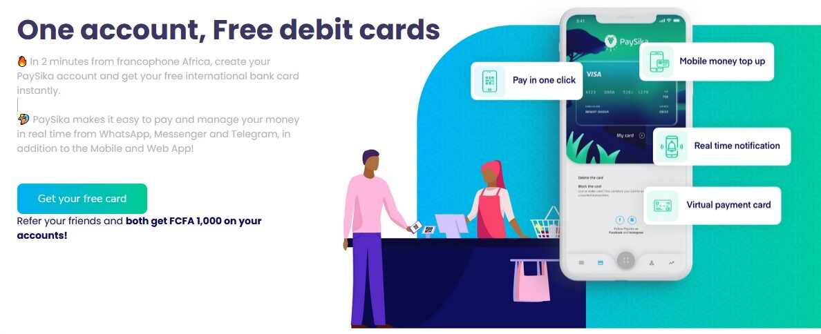 Paysika réalise sa première levée de fonds de 300 000€ pour lancer la première neo-banque B2C d’Afrique francophone