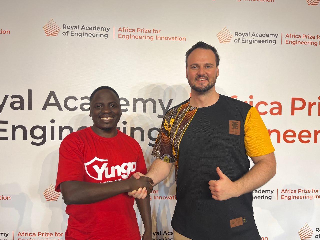 For the first time, two innovators win the Africa Prize for Engineering Innovation;South African Edmund Wessels and Ugandan Anatoli Kirigwajjo