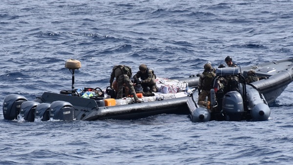 Golfe de Guinée : La Marine Française saisit plus de 5 tonnes de cocaïne  