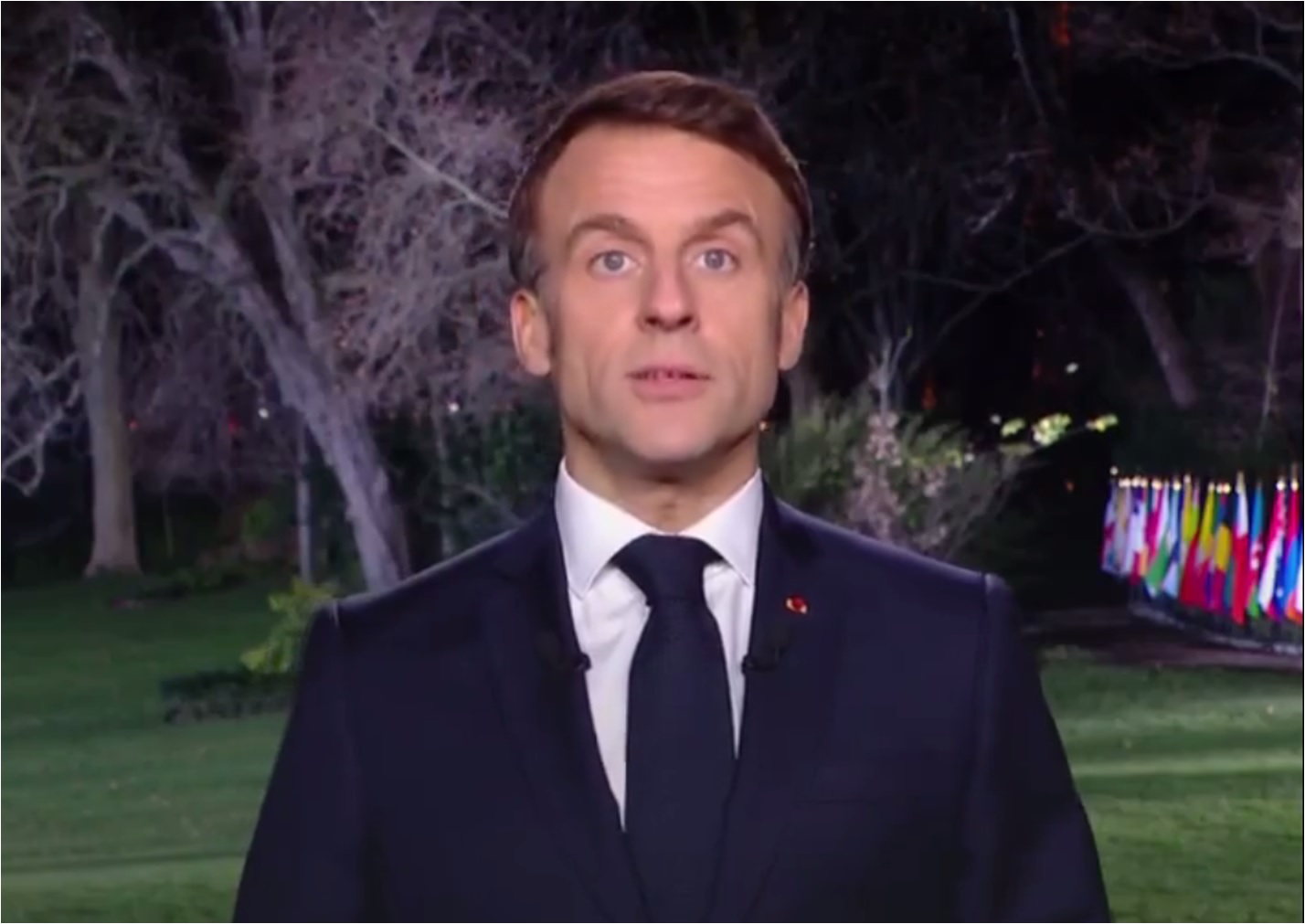 Vœux du président français : l’an 2024 présenté comme « une année de détermination »