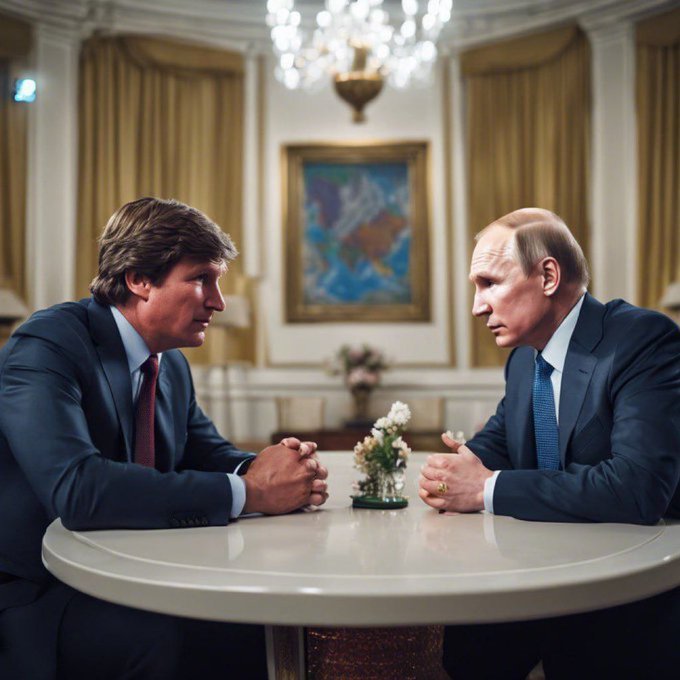 Tucker Carlson on X : « Why I’m interviewing Vladimir Putin »
