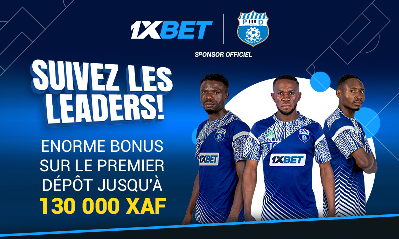 1xBet et le PWD Social FC Bamenda : suis les leaders !