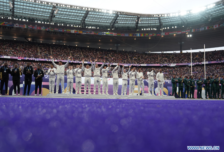 JO Paris 2024 : première médaille d’or décrochée pour la France par son équipe de rugby à VII