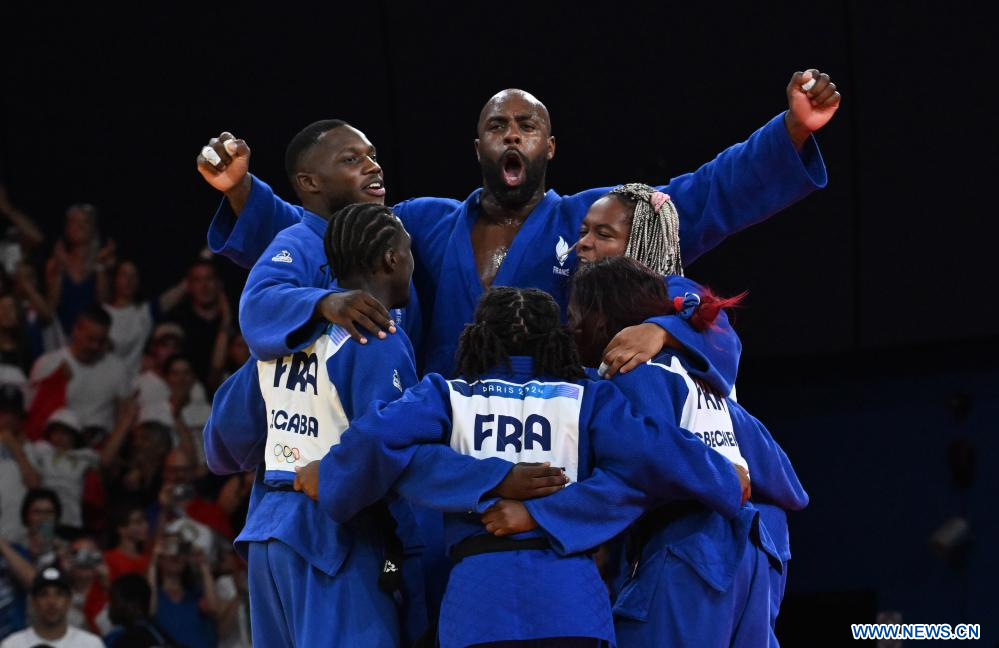 JO Paris 2024 : une médaille d’or en judo gagnée par la France