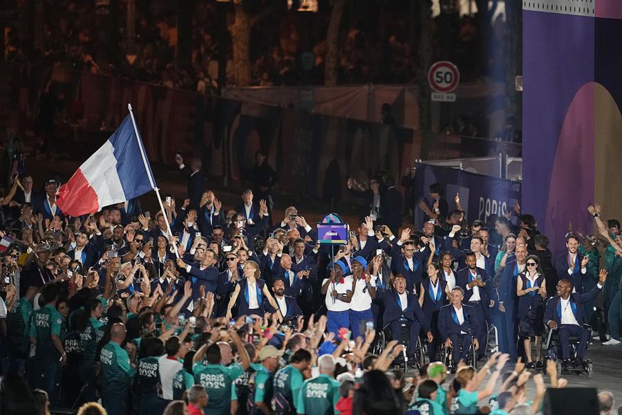 La cérémonie d’ouverture des Jeux paralympiques de Paris 2024