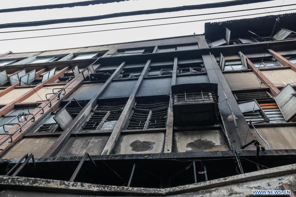 Philippines : 11 morts après l’incendie d’un immeuble à Manille