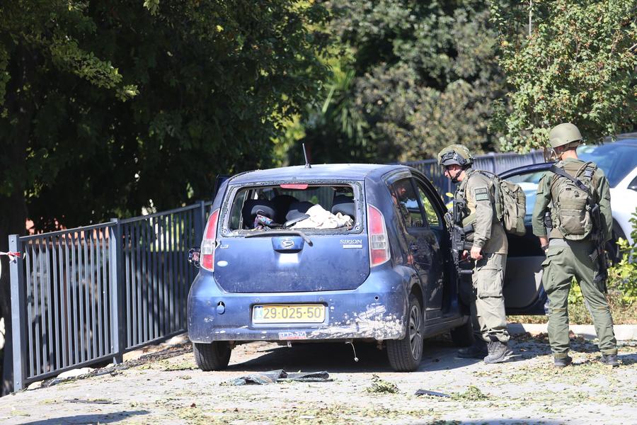 (Multimédia) Israël: attaque à la roquette dans le nord du pays
