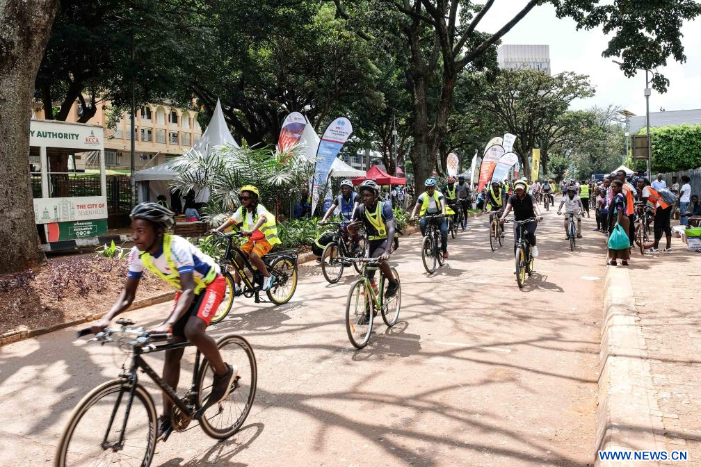 Ouganda : les activités de la journée sans voiture à Kampala