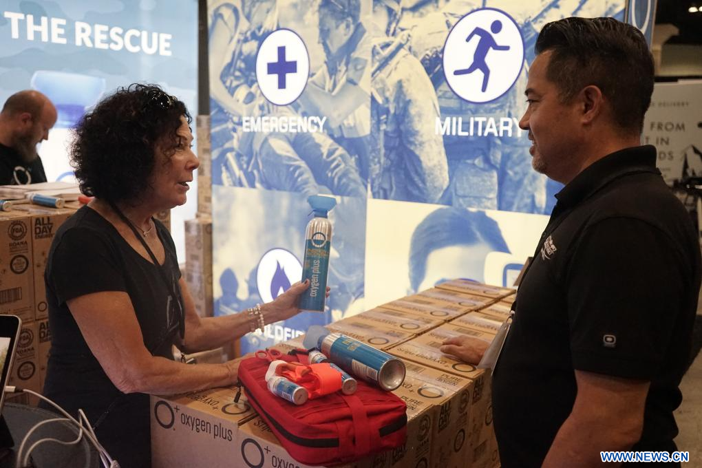 Ouverture du salon « Disasters Expo USA » à Los Angeles