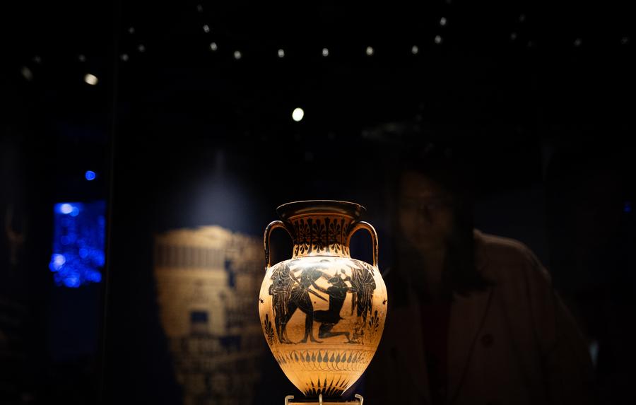 Chine : exposition sur la Grèce antique au Musée de la capitale à Beijing